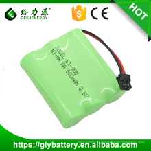 batteries rechargeables 3.6v 550mah ni-mh